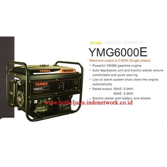 YANMA YMG6000E Genset