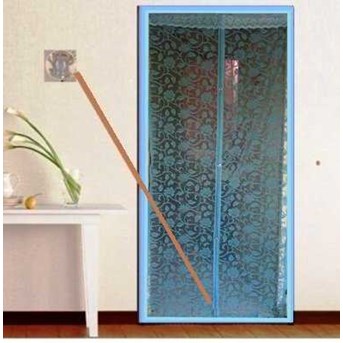 Tirai Nyamuk Type : Batik Bunga Biru