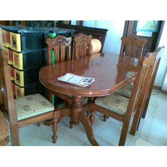 meja makan semi