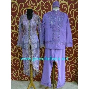 Kebaya Pengantin Couple Soft Violet 1062