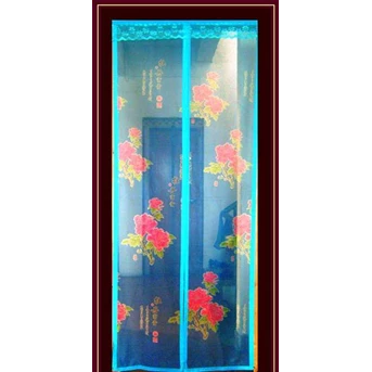 Tirai Nyamuk Bunga Biru