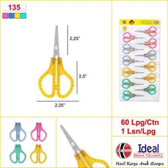 Gunting Sekolah 135 IDEAL