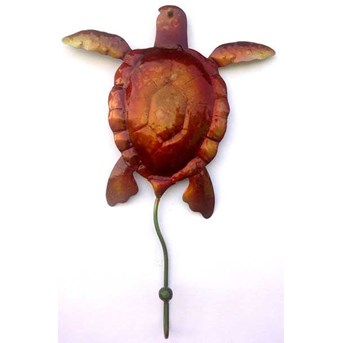 red turtle wall hook