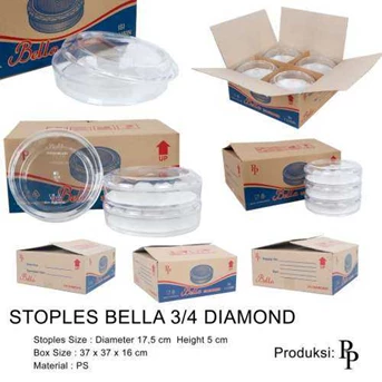 STOPLES PLASTIC 3/ 4 DIAMOND ( Toples Plastik)