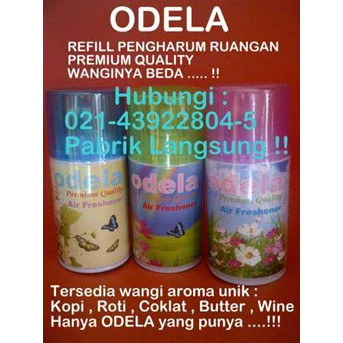 Pengharum Ruangan Refill Odela Premium