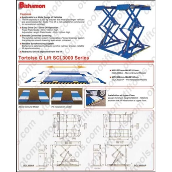BISHAMON Tortoise G Lift SCL3000 Series