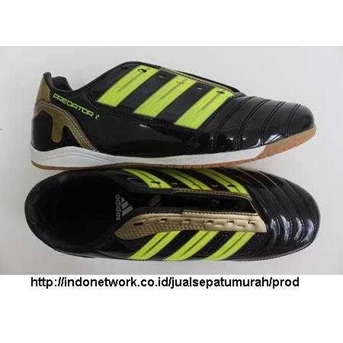 Sepatu Futsal Adidas Predator 2 Hitam-Hijau ( UK 39-43)