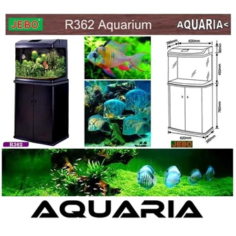 Akuarium JEBO R362 Complete Aquarium System with Stand