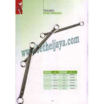 Kunci Tekiro Star wrench