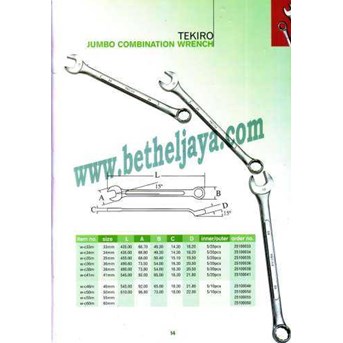 Kunci Tekiro Jumbo combination wrench