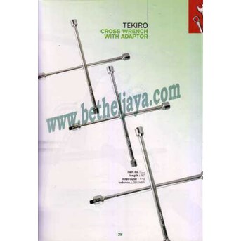 Kunci roda palang dgn adaptor Tekiro