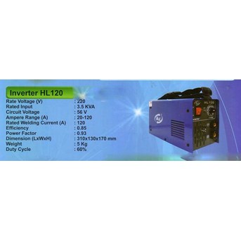 HL-120 inverter H & L welding machine