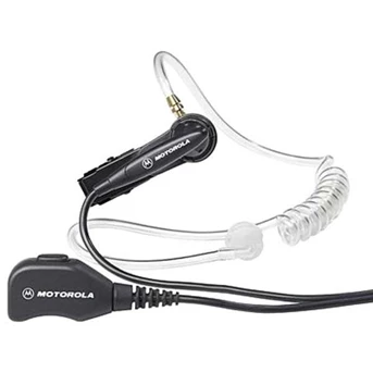 Microphone MOTOROLA PMLN-4606A, 2 Wire Surveillance ( Untuk Digunakan dengan HT Gp 3188, Gp 2000, Cp Series )