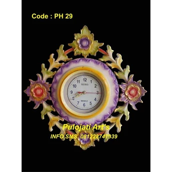 Jam Dinding Bunga Duco