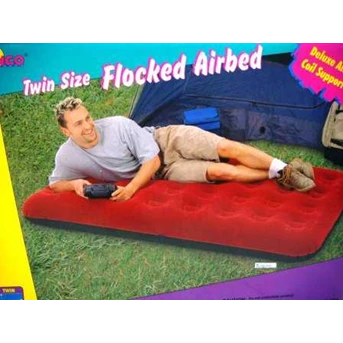 KASUR ANGIN/ TWIN SIZE FLOCKED AIRBED