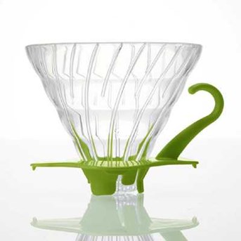 Hario VDG-02GP V60 driper kaca green