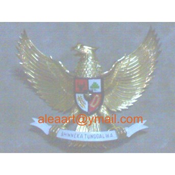 Kerajinan kuningan GARUDA PANCASILA