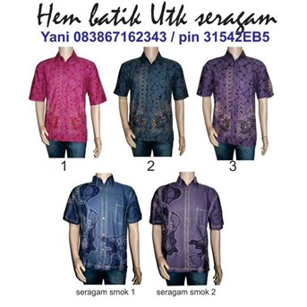 Hem Batik utk seragam V.2