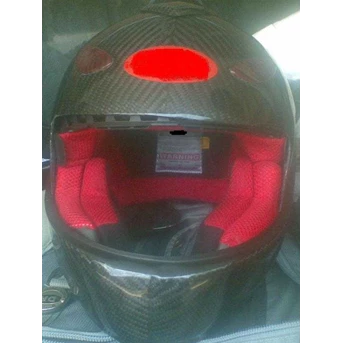 FULL FACE CARBON HELM ( CARBON HELMET )