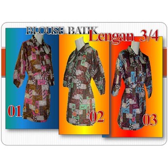 BLOUSE LENGAN 3/ 4