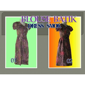 BLOUSE BATIK SMOK