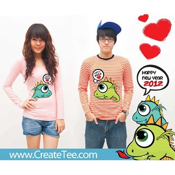 Kaos Imlek Couple Unik