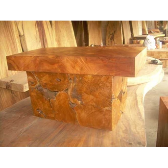 Suar and Teak Wood Coffee Table