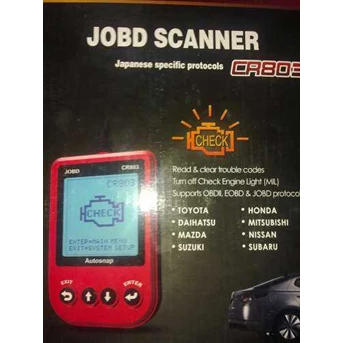 Scanner Mobil OBD II (Asian Vehicle)