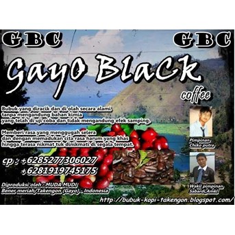 Gayo Black Coffee