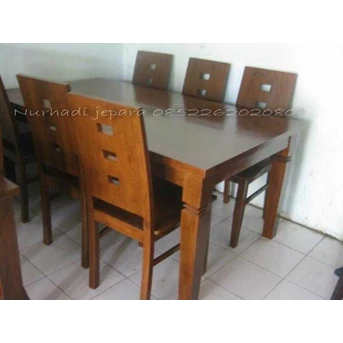 kursi makan minimalis triple