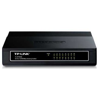 TP-LINK TL-SF1016D 16-Port 10/ 100Mbps Desktop Switch