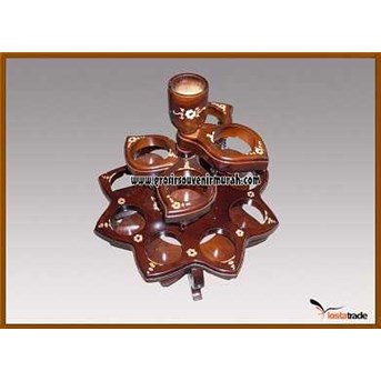 Tempat Aqua Gelas Model Teratai Pohon