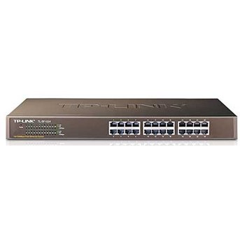 TP-LINK TL-SF1024 24-Port 10/ 100Mbps Rackmount Switch