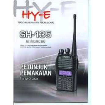 HANDY TALKY HYE SH-135 VHF FM RADIO TRANSCEIVER