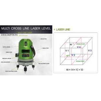 Multi Cross Line Laser Level / Alat ukur Laser SINCON SL-270