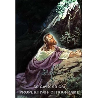 Lukisan Yesus Doa 7202