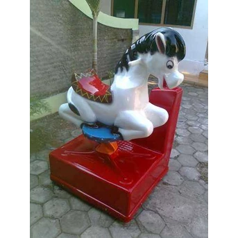mainan koin / kiddie ride model kuda poni