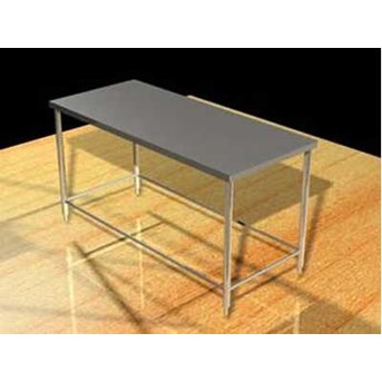 MEJA STAINLESS 1 Tingkat