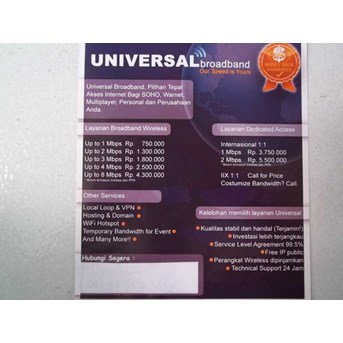 UNIVERSAL Broadband