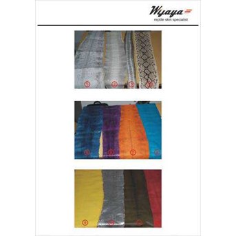 Crust python, watersnake, curtus and color sample