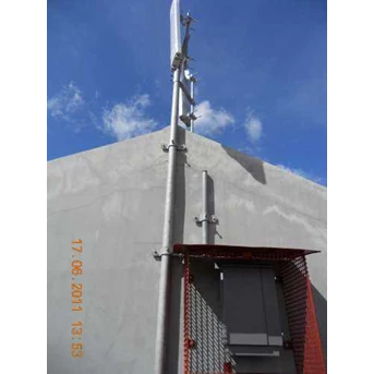 hasil pemasangan jammer outdoor / penghilang sinyal hp gsm-cdma-3g radius 300 meter ( cilacap, lapas nusa kambangan )
