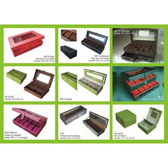 Aneka bentuk dan ukuran box jam