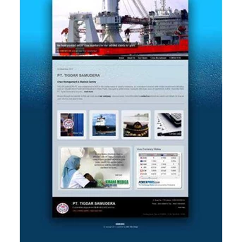 PT. Tigdar Samudera Website
