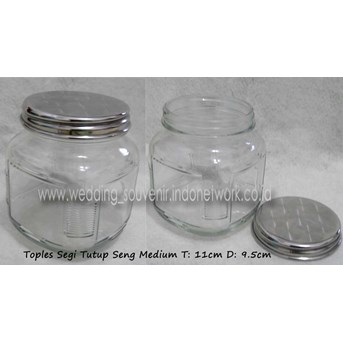 Toples Segi Tutup Seng Medium
