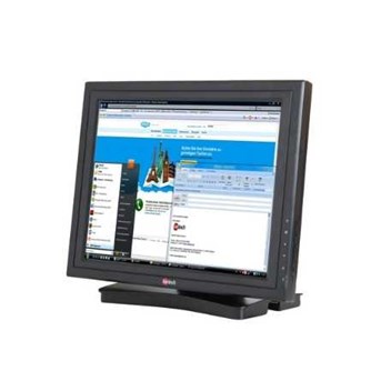15 Touch Monitor Alu Black