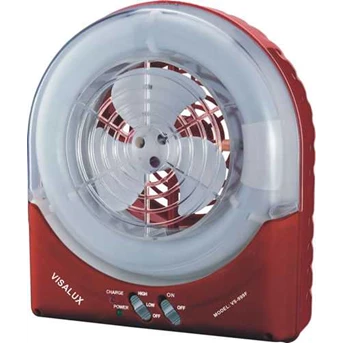 Lampu Emergency + Kipas Angin Visalux VS-999F