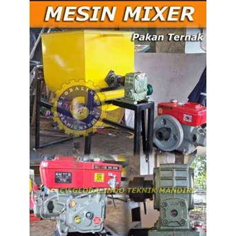 Mesin Mixer | Mesin Pakan Ternak