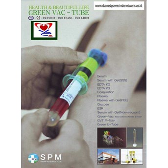 BD VACUTAINER GREEN VAC TUBE