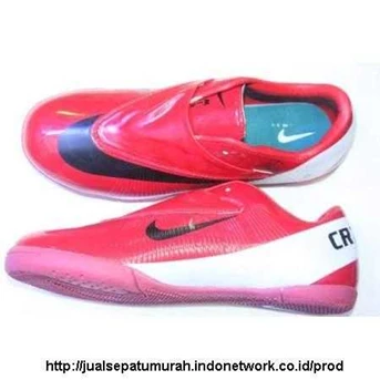 Sepatu Futsal Nike Mercurial CR7 Merah-Putih ( UK 39-43)