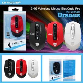 uNiQue 2.4G Wireless Mouse Planet URANUS